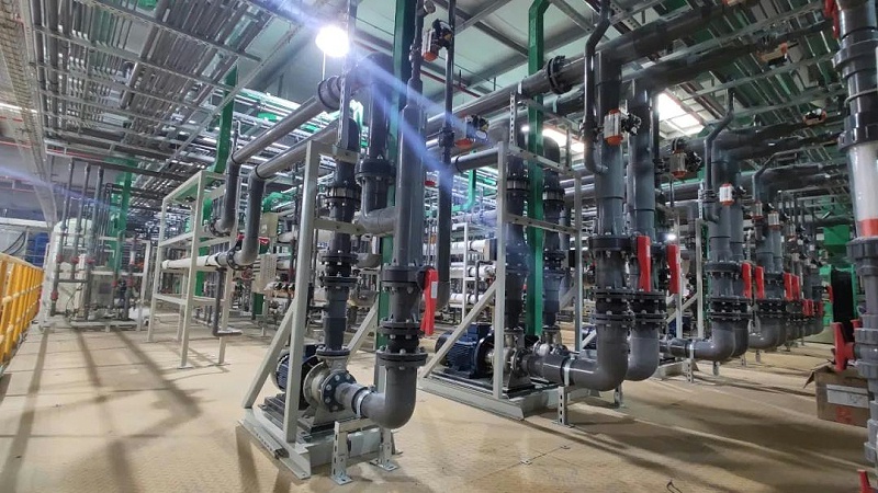 科勒衛(wèi)浴電鍍廢水處理工程現(xiàn)場