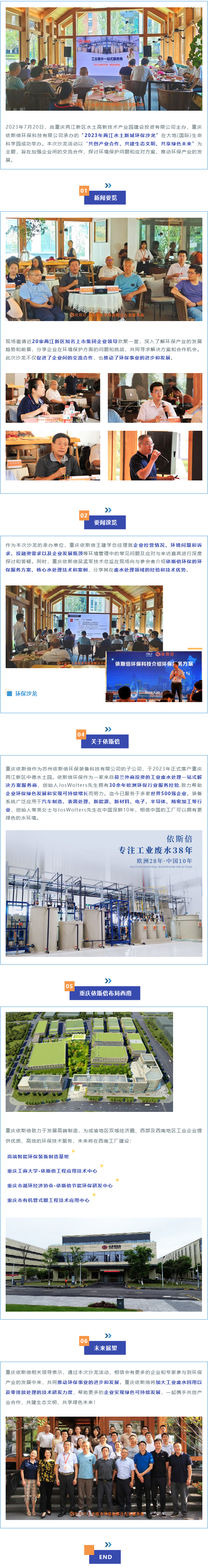 重慶依斯倍2023年兩江水土新城環保沙龍取得圓滿成功