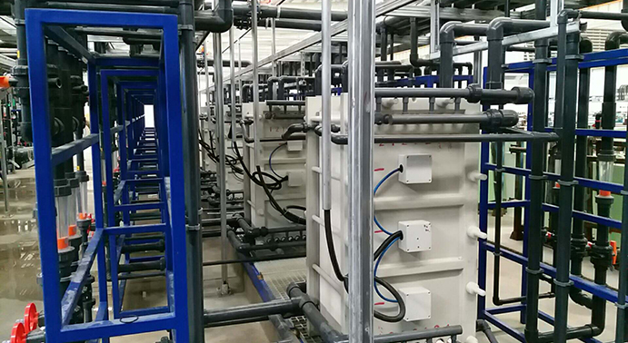 高鹽分廢水處理